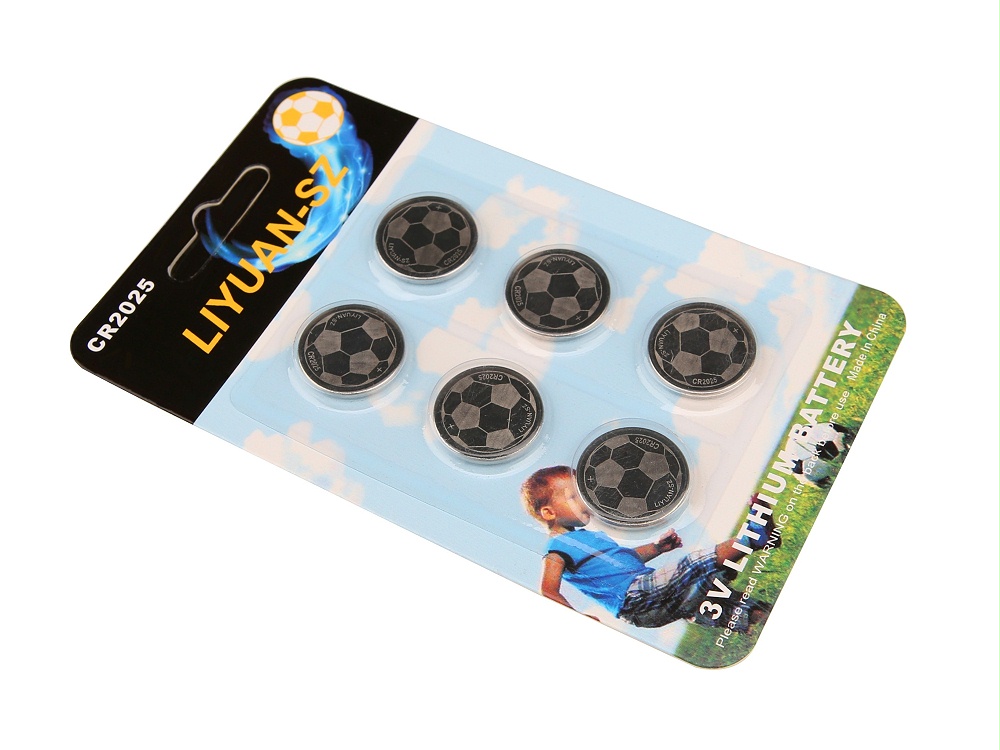 一次性鋰錳足球紐扣電池CR2016/CR2032/CR2450/CR2025 一次性鋰錳足球紐扣電池CR2016/CR2032/CR2450/CR2025